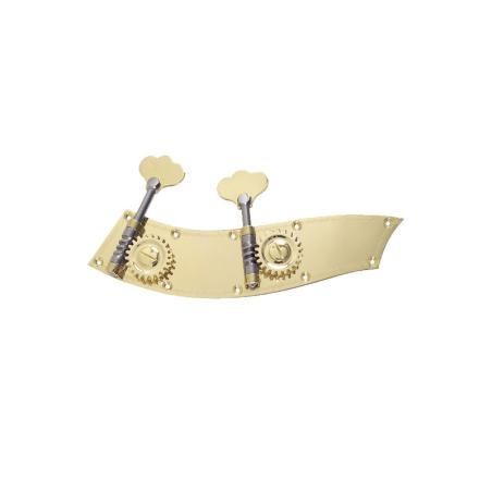 Clavijero para contrabajo Rubner modelo tirolés 5 cuerdas 2 piezas 140-100-5 dorado