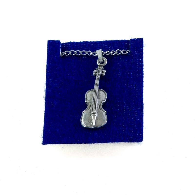 Collar violín/viola plateado Collar violín/viola plateado
