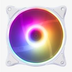 Hiditec ventilador gaming argb-n-18 white 120 mm
