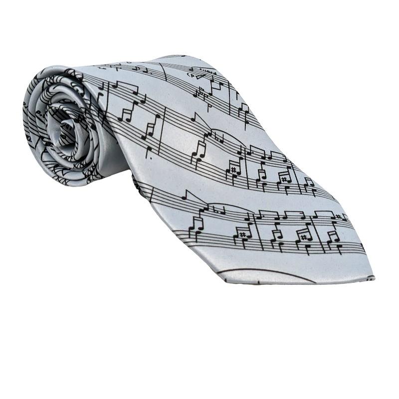 Corbata partitura Gray Gris Corbata partitura Gray Gris