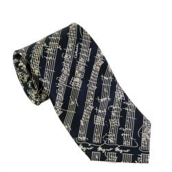 Corbata seda Mozart White Blanco