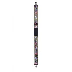 Correa nylon Bam 9008 Fashion para estuche de violín/viola Butterflies Mariposas