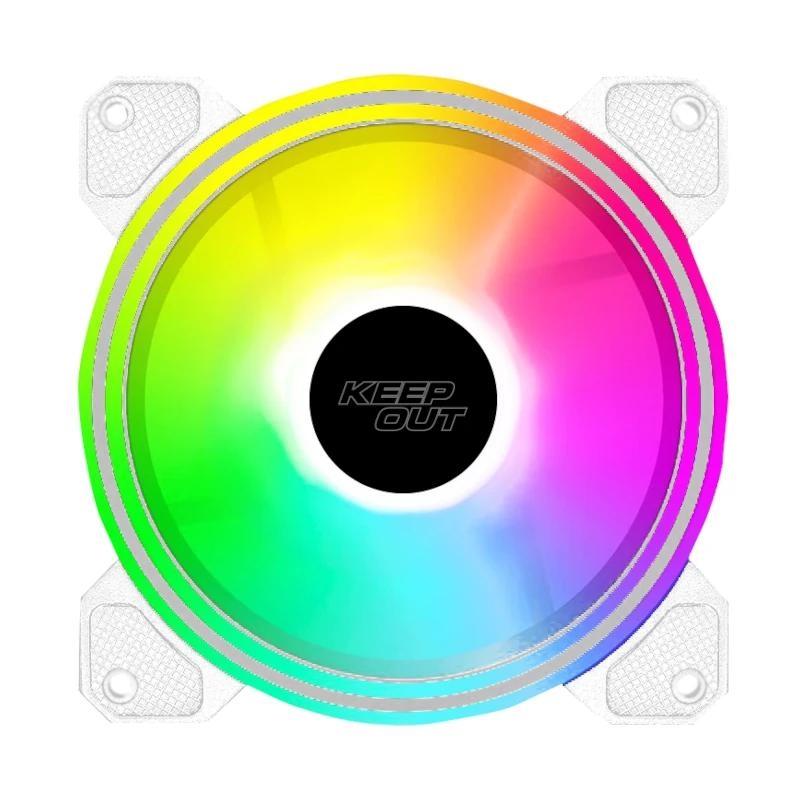 Keep out ventilador xfc-120drw white 5v argb