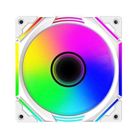 Keep out ventilador caja xfc-120mw white 5v argb