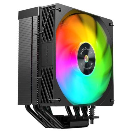 Mars gaming ventilador cpu 280w tdp negro