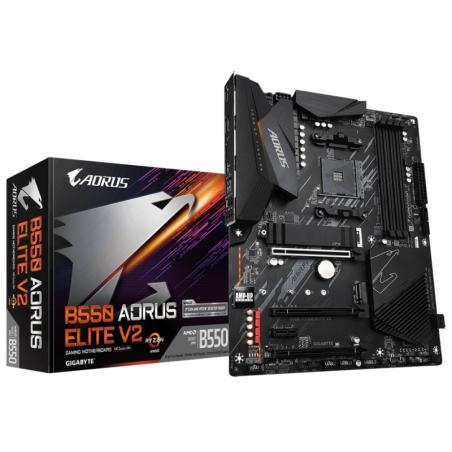 Gigabyte aorus placa base b550 elite v2 atx am4