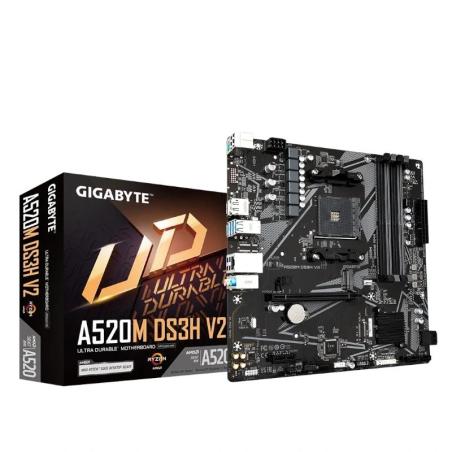 Gigabyte placa base a520m ds3h v2 matx am4
