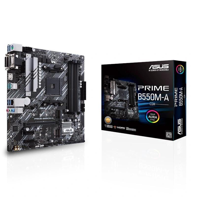 Asus placa base prime b550m-a csm matx am4