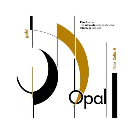 Cuerda cello For-Tune Opal Gold 1ª La acero 4/4 Medium 4/4