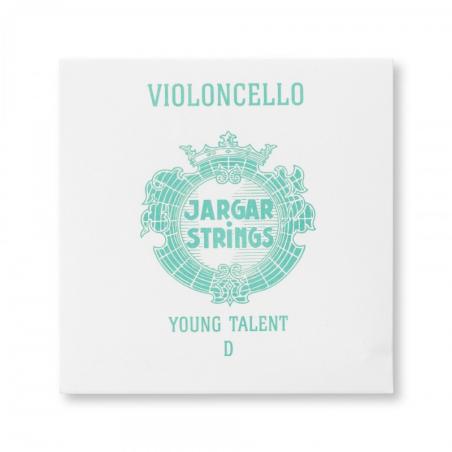 Cuerda cello Jargar ""Young Talent"" 2ª Re Medium 1/2