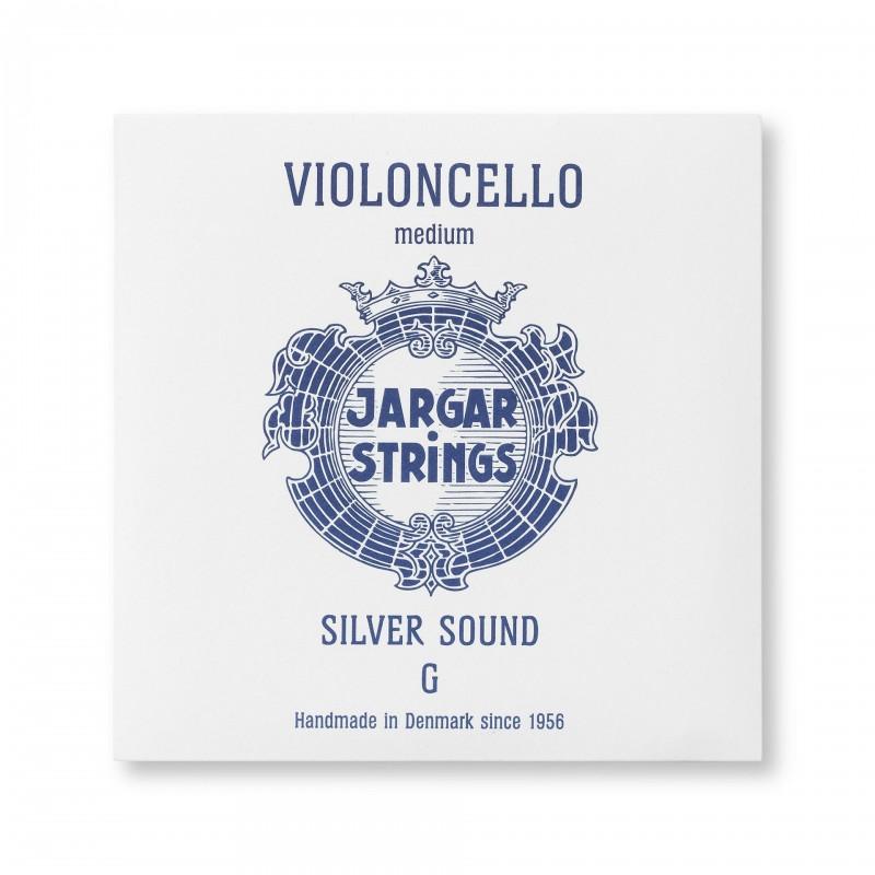Cuerda cello Jargar Silver Sound 3ª Sol plata Medium 4/4 Cuerda cello Jargar Silver Sound 3ª Sol plata Medium 4/4