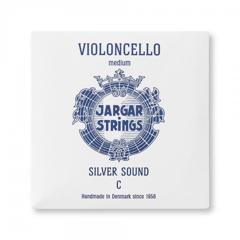 Cuerda cello Jargar Silver Sound 4ª Do plata Medium 4/4 Cuerda cello Jargar Silver Sound 4ª Do plata Medium 4/4