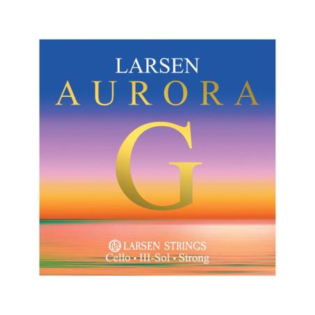 Cuerda cello Larsen Aurora 3ª Sol Medium 1/8