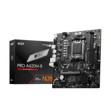 Msi placa base pro a620m-b ddr5 matx am5