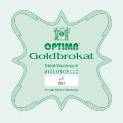 Cuerda cello Optima Goldbrokat 1201 1ª La Medium 1/4