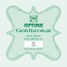 Cuerda cello Optima Goldbrokat 1204 4ª Do Medium 3/4