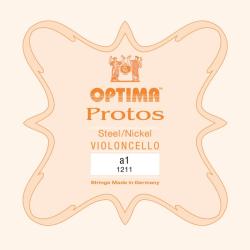Cuerda cello Optima Protos 1211 1ª La Medium 4/4