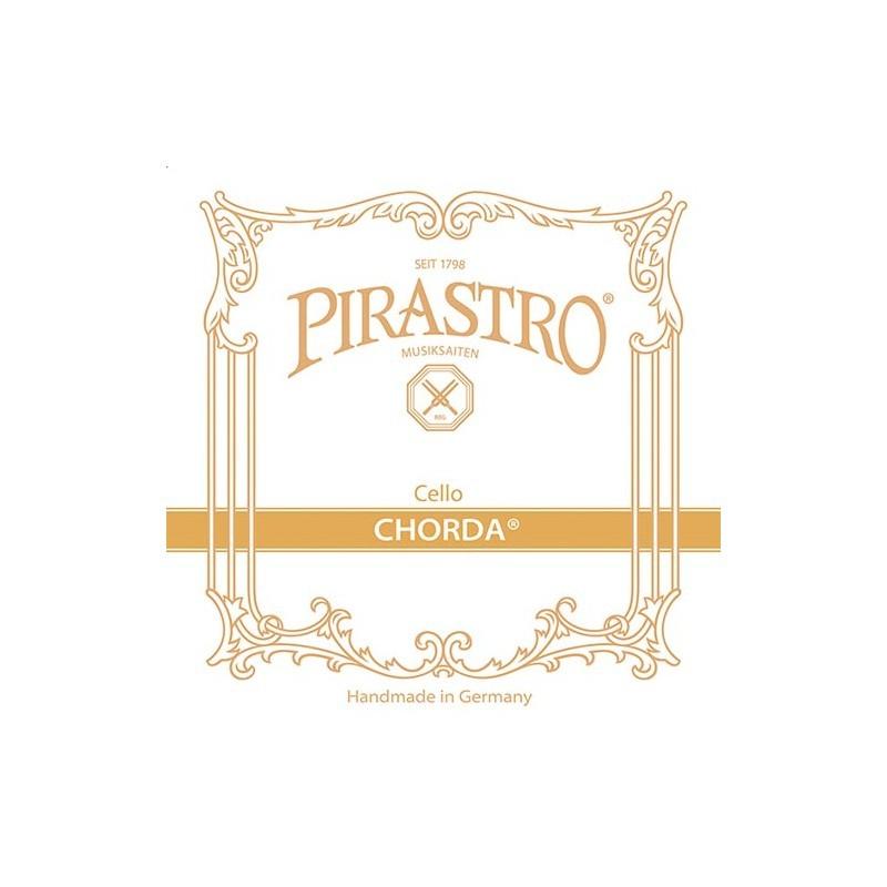 Cuerda cello Pirastro Chorda 132230 2ª Re 28 1/2 tripa-platejada 4/4 Light 4/4