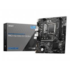 Msi placa base pro h610m-g ddr4 matx 1700