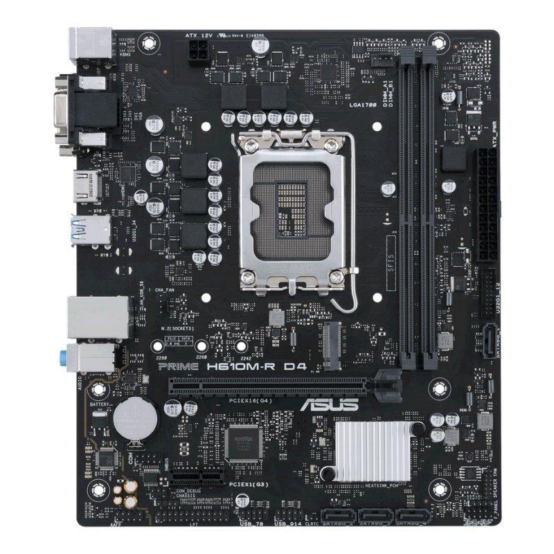 Asus placa base prime h610m-r d4 matx 1700