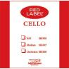 Cuerda cello Super-Sensitive Red Label 3ª Sol Medium 3/4
