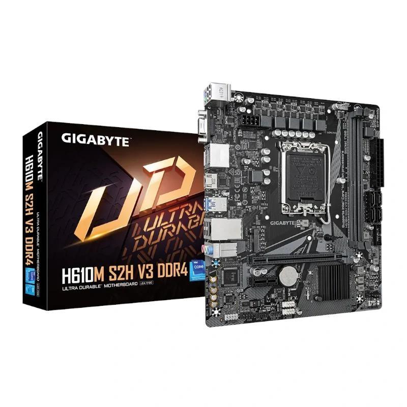 Gigabyte placa base h610m s2h v3 ddr4 matx 1700