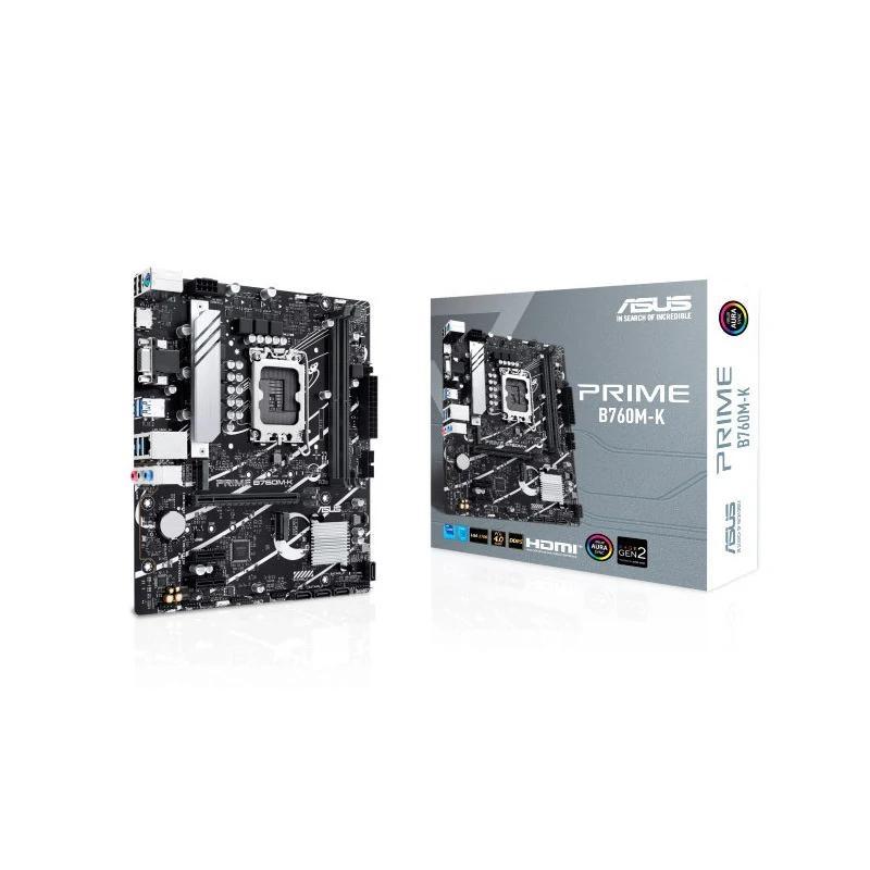 Asus placa base prime b760m-k ddr5 matx 1700