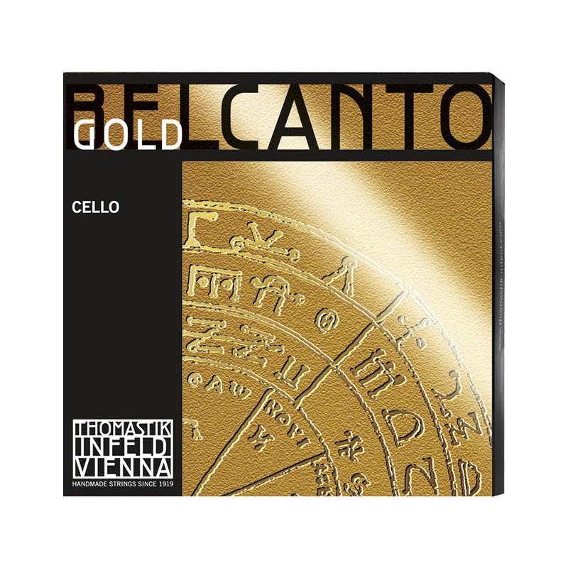 Cuerda cello Thomastik Belcanto Gold BC27G 2ª Re Medium 4/4 Cuerda cello Thomastik Belcanto Gold BC27G 2ª Re Medium 4/4
