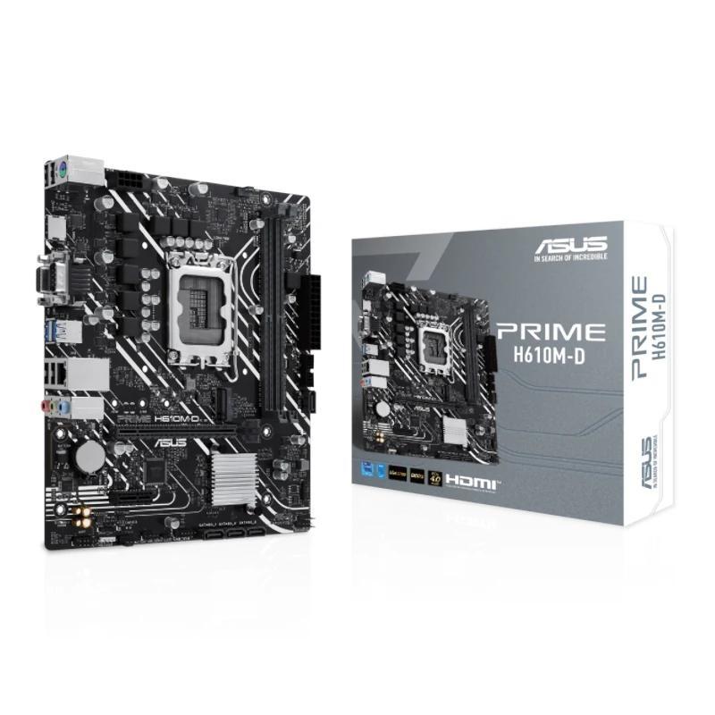 Asus placa base prime h610m-d ddr5 matx 1700