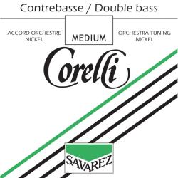 Cuerda contrabajo Corelli orquesta níqu 3ª La Medium 1/4
