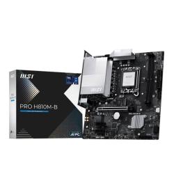Msi placa base pro h810m-b ddr5 matx lga1851