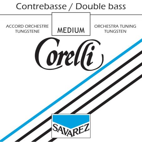 Cuerda contrabajo Corelli orquesta tungsteno 4ª Mi Medium 1/4