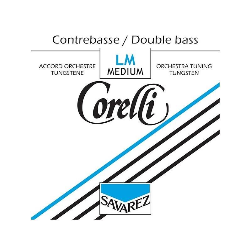Cuerda contrabajo Corelli tungsteno 1ª Sol Medium 4/4 Cuerda contrabajo Corelli tungsteno 1ª Sol Medium 4/4