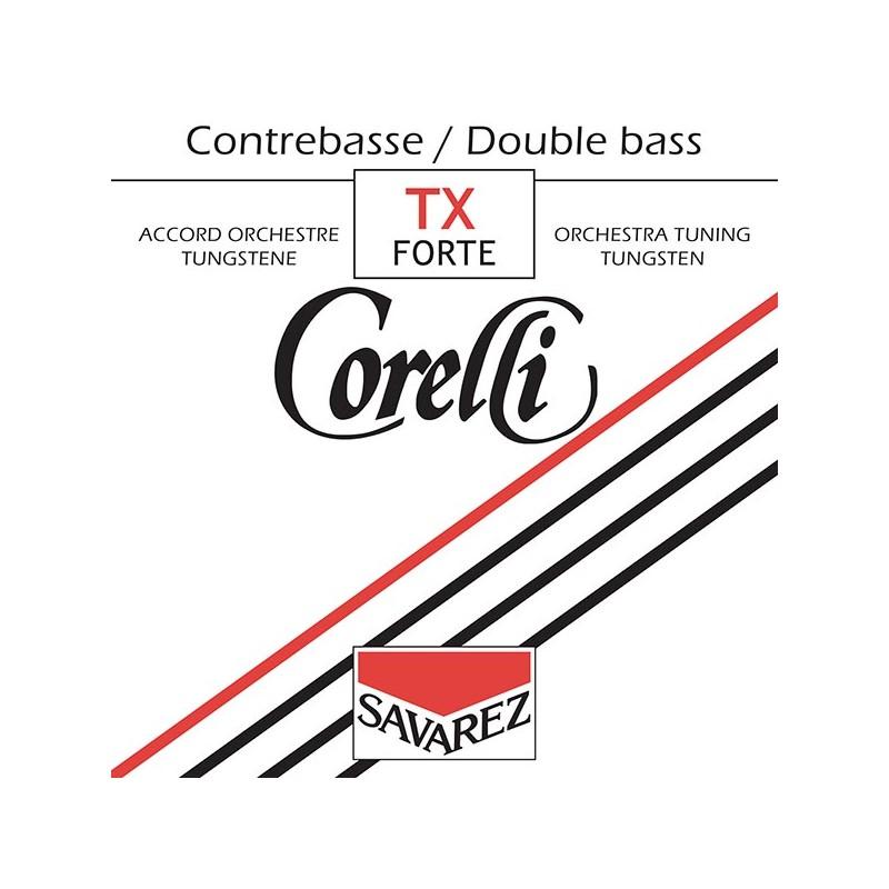 Cuerda contrabajo Corelli tungsteno 371TX 1ª Sol Forte 4/4 Cuerda contrabajo Corelli tungsteno 371TX 1ª Sol Forte 4/4