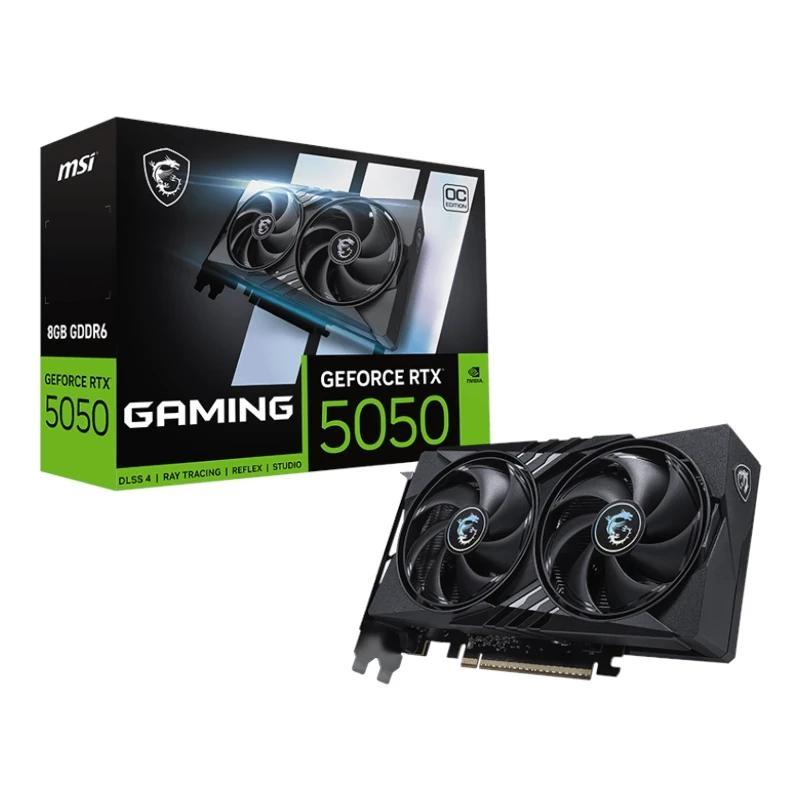 Msi vga nvidia rtx 5050 8g gaming oc ddr6