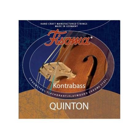 Cuerda contrabajo Lenzner Fisoma Quinton F1304 4ª Mi, Steel, flat Medium 3/4