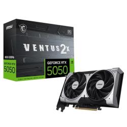 Msi vga nvidia rtx 5050 8g ventus 2x oc ddr6