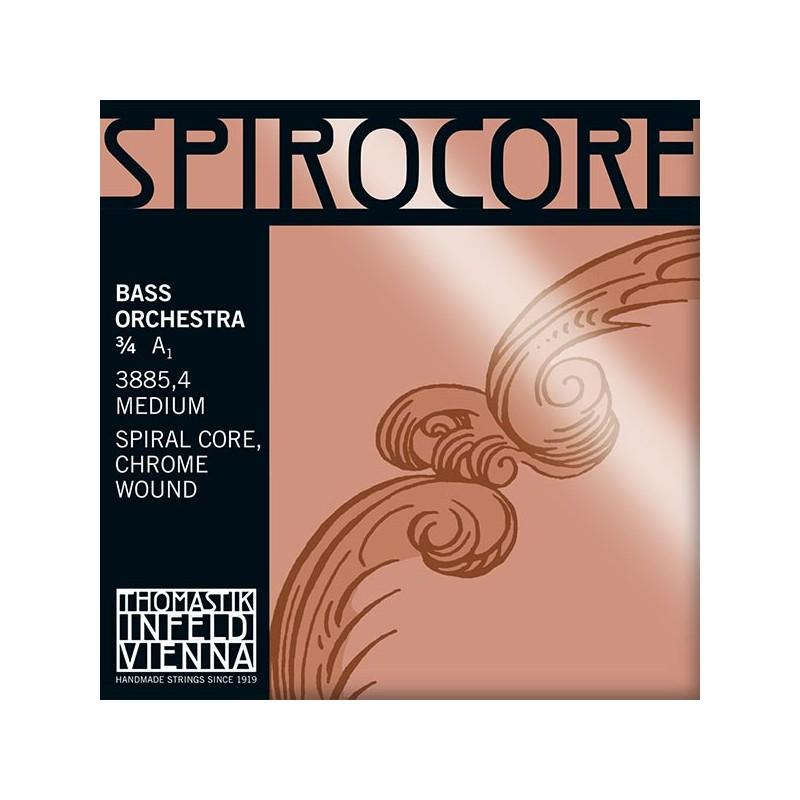 Cuerda contrabajo Thomastik Spirocore Orchestra 4ª Mi Light 4/4