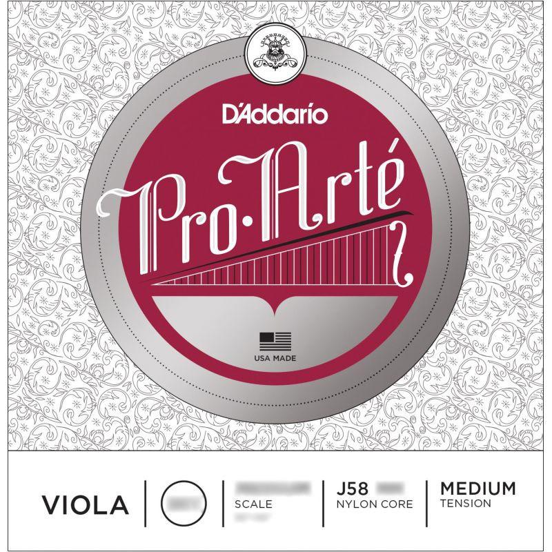 Cuerda viola D'Addario Pro Arte J58 16''