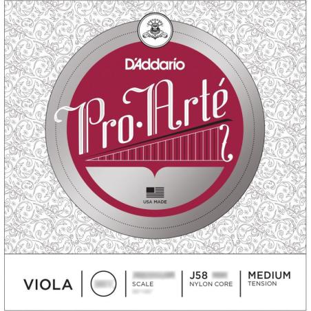 Cuerda viola D'Addario Pro Arte J58 16''