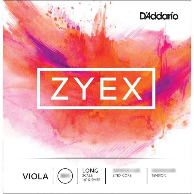Cuerda viola D'Addario Zyex DZ412ALL 2ª Re Long, Light Cuerda viola D'Addario Zyex DZ412ALL 2ª Re Long, Light