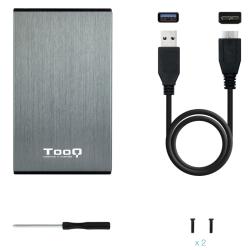 Tooq tqe-2527g caja hdd 2.5" usb 3.1 gen1/usb 3.0