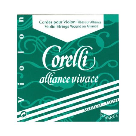 Cuerda violín Corelli Alliance Vivace 804ML 4ª Sol Medium-Light 4/4
