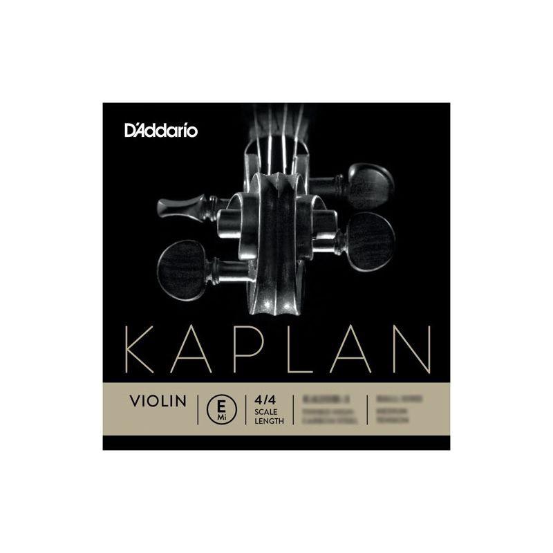 Cuerda violín D'Addario Kaplan Solutions KS311W 1ª Mi Bola Medium 4/4 Cuerda violín D'Addario Kaplan Solutions KS311W 1ª Mi Bola Medium 4/4