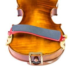 Almohadilla violín Kun Collapsible 100C 1/4-1/16 1/4 Red Rojo