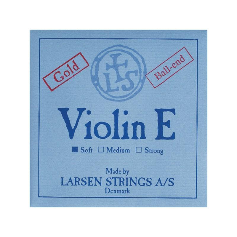 Cuerda violín Larsen 1ª Mi Bola oro Soft 4/4 Cuerda violín Larsen 1ª Mi Bola oro Soft 4/4
