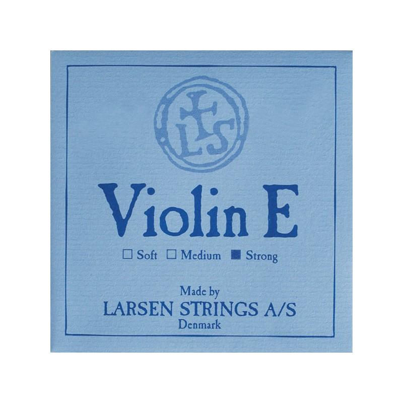 Cuerda violín Larsen 1ª Mi lazo oro Strong 4/4