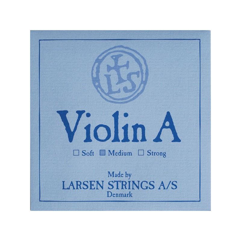 Cuerda violín Larsen 2ª La aluminio sobre azul Medium 4/4 Cuerda violín Larsen 2ª La aluminio sobre azul Medium 4/4