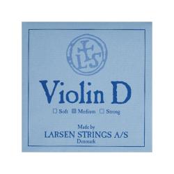 Cuerda violín Larsen 3ª Re aluminio Medium 4/4