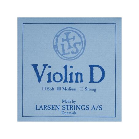 Cuerda violín Larsen 3ª Re aluminio Medium 4/4